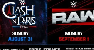 WWE Clash In Paris